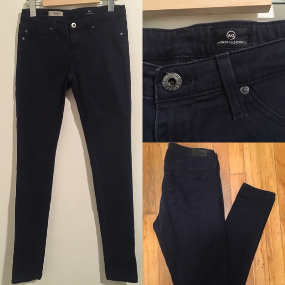 Ag Adriano Goldschmied Pants - AG SUPER STRETCH LEGGING DENIM JEANS Sz 25R